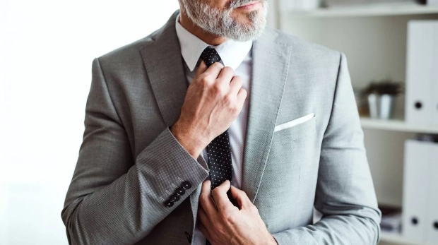 Professional solicitor advising a client about discreet divorce and confidential settlements in the UK