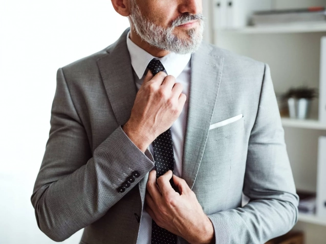 Professional solicitor advising a client about discreet divorce and confidential settlements in the UK